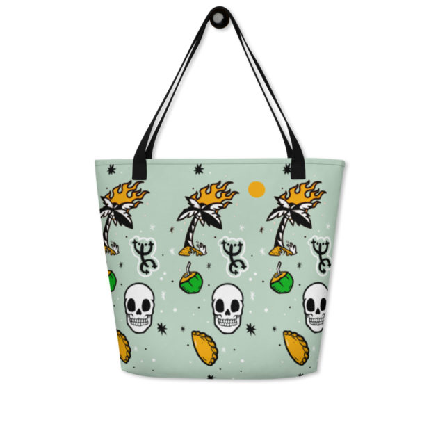 Death & Paradise Beach Bag