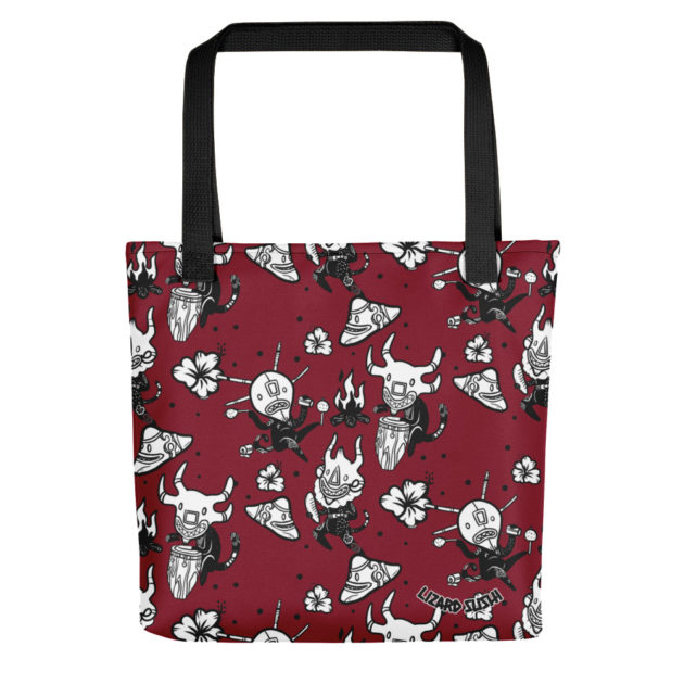 Chibi-Vejigantes-Areyto Tote