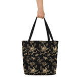 Oscura All-Over Print Large Tote Bag