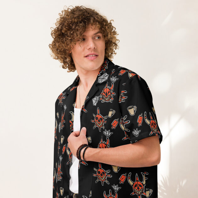 Hallows Festival (Dusk) Unisex button shirt