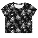 Day To Night All-Over Print Crop Tee