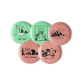 Cemí- Aventuras Set of pin buttons