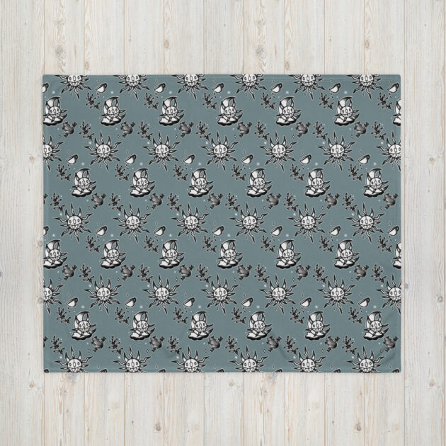 Day To Night Throw Blanket