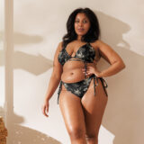 Oscura ( Vejigante Bats) All-over print recycled string bikini