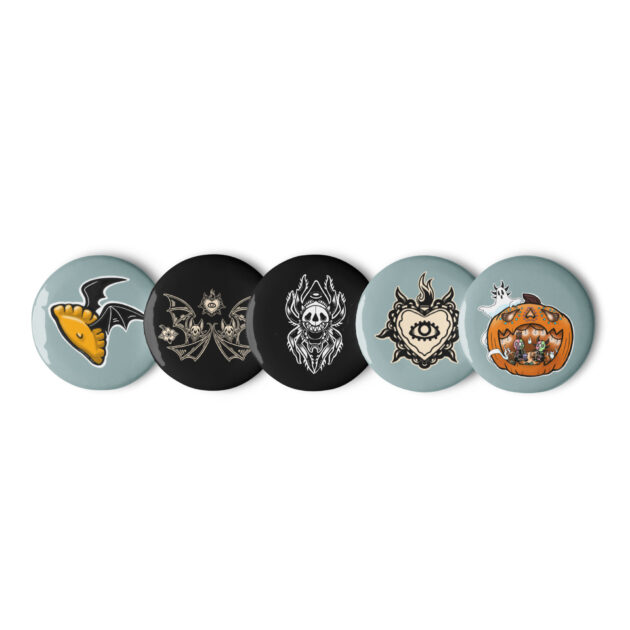 Alternative Spirits Set of pin buttons